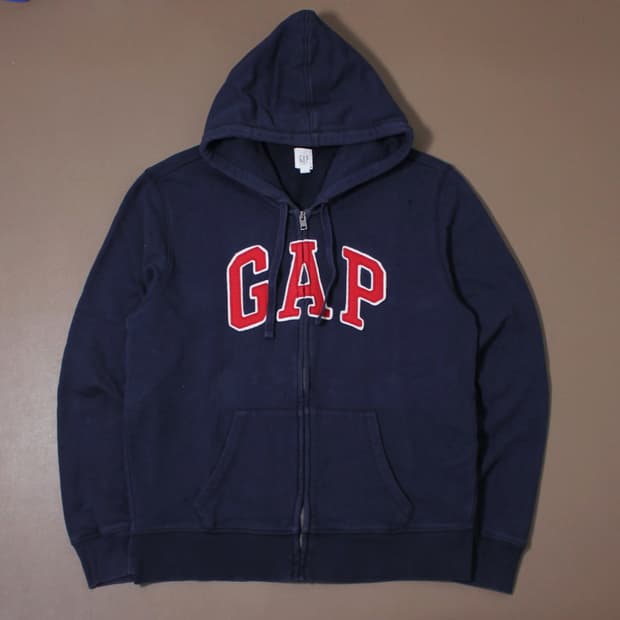 GAP 갭 네이비 후드집업