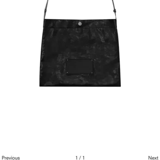 트리밍버드 LEATHER SQUARE MINI BAG