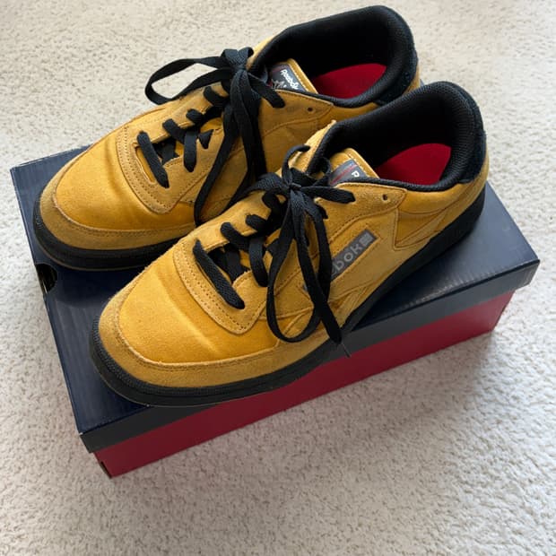 리복 클럽 c 머스타드