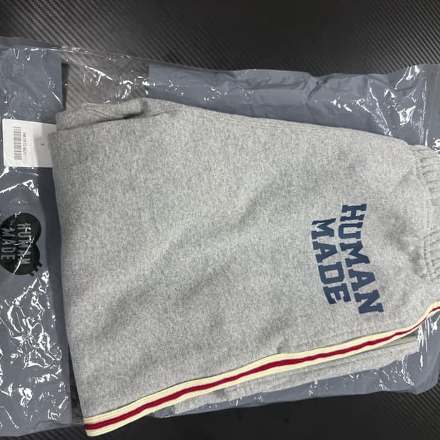 휴먼메이드 스웨트팬츠 그레이 S