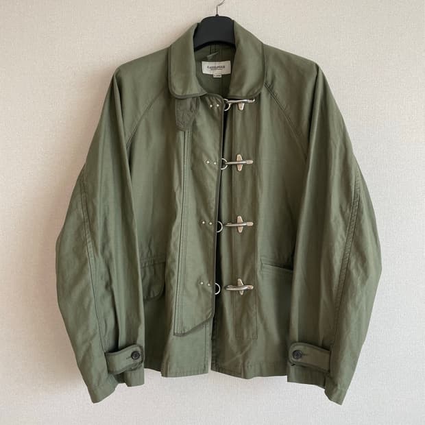 이스트로그 파이어맨 자켓 점퍼 xl 올리브 미실착