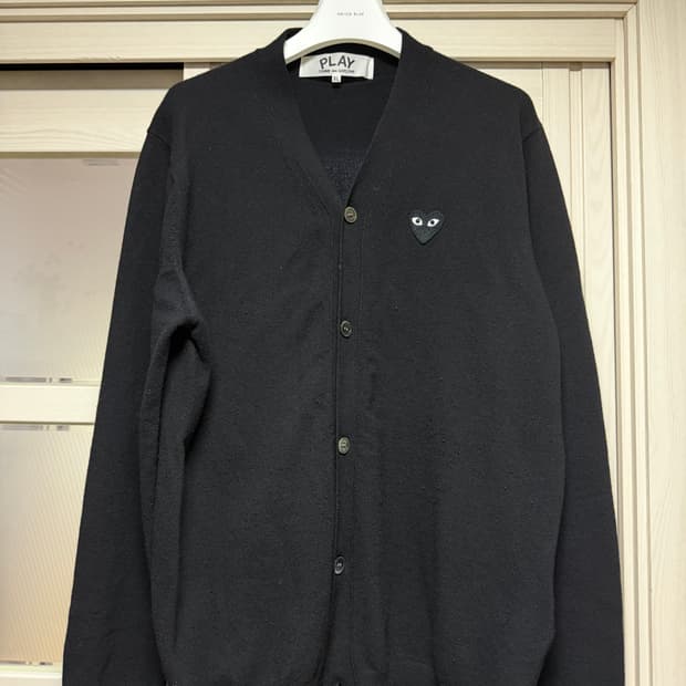 꼼데가르송 플레이 가디건 XL