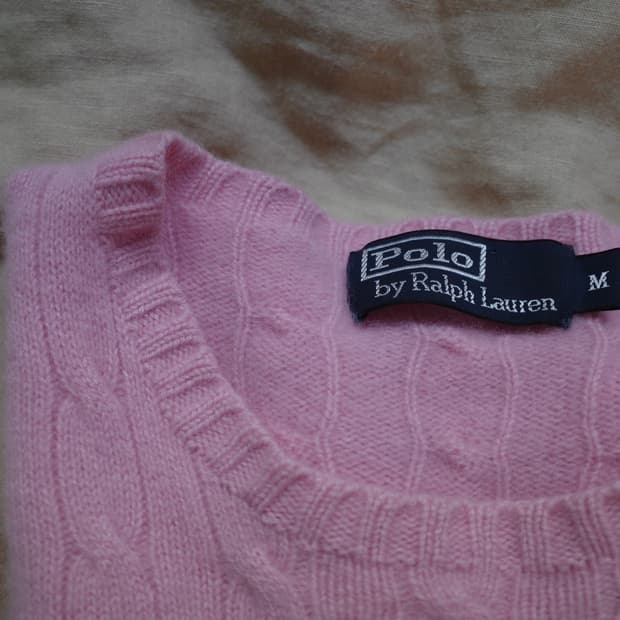 폴로 랄프로렌 캐시미어 니트