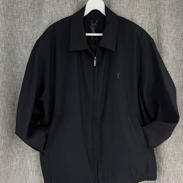 입생로랑 블루종 자켓/#3376