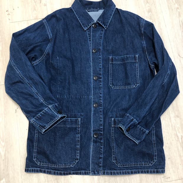 유니클로 데님워크자켓 XL 105