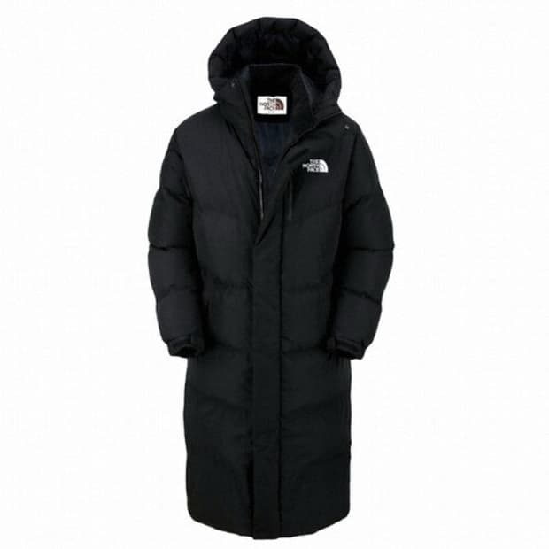 노스페이스 화이트라벨 리모 구스 다운 롱패딩 점퍼