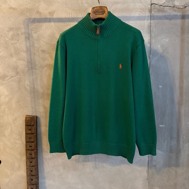 폴로 랄프로렌 짚업 니트 105~110