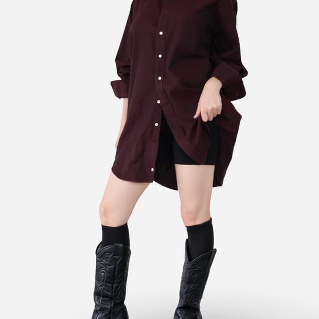 Burberrys Vintage Bordeaux Shirt