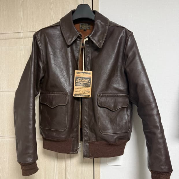 이스트맨레더 a2 자켓 42사이즈