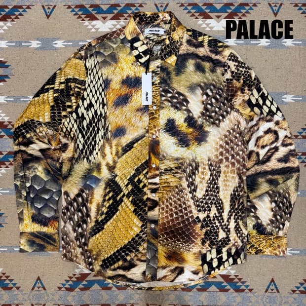 [M][100] 팔라스 애니멀 프린팅 셔츠