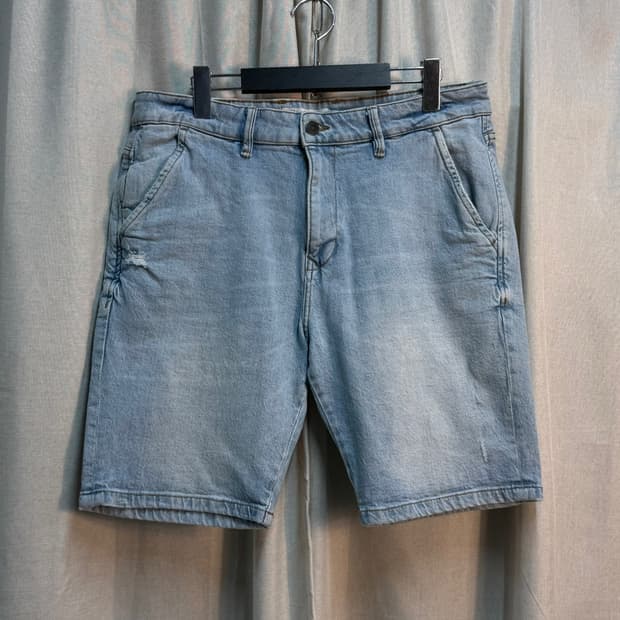 [34] ZARA 자라 데님 반바지 팬츠 라이트 블루