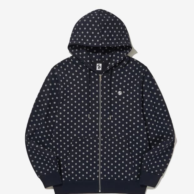 에이프릴에잇 도트 후드집업