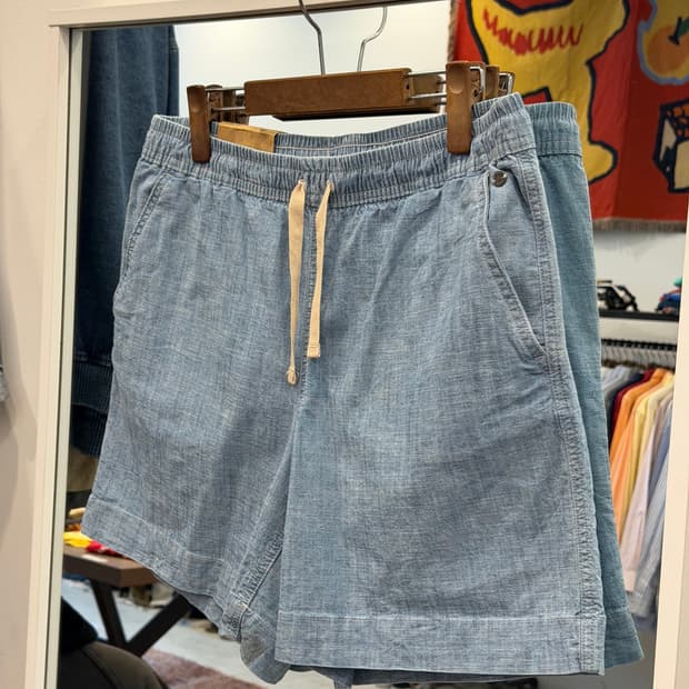(deadstock) L.L.Bean 엘엘빈 샴브레이 쇼츠 (32-34)