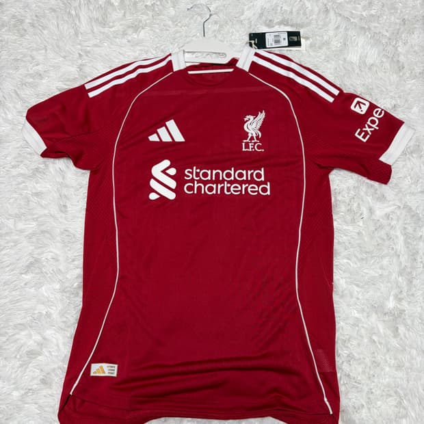 리버풀 어센틱 정품 살라 마킹 유니폼