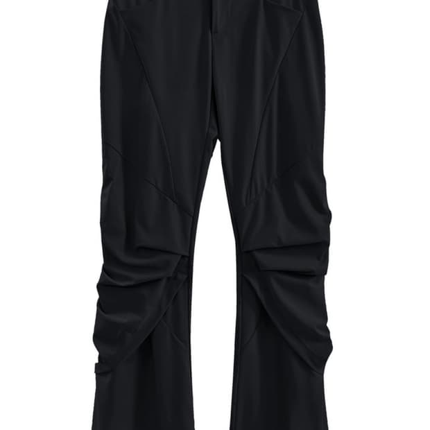 디프런티스 differentis crumple pants 부츠컷 팬츠