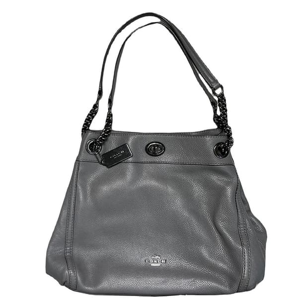 COACH 체인 숄더백