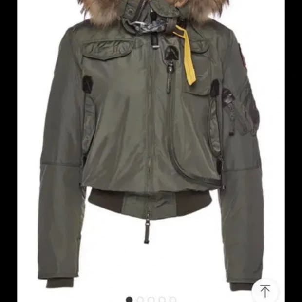 파라점퍼스 고비 카키 m 희귀매물 희귀 색상 