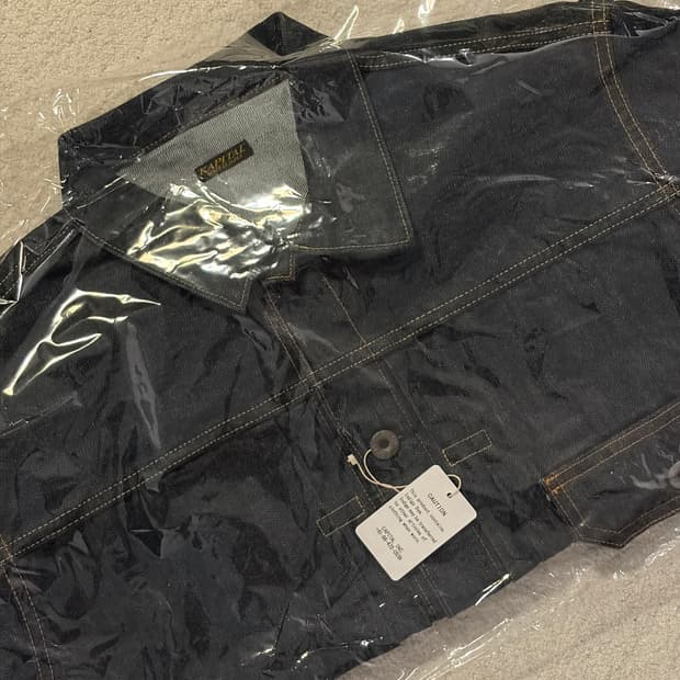 캐피탈 1세대 데님 자켓 원워시