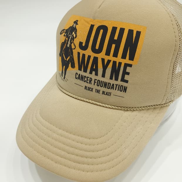 John Wayne Foundation 로프 메쉬 트러커캡 P1258