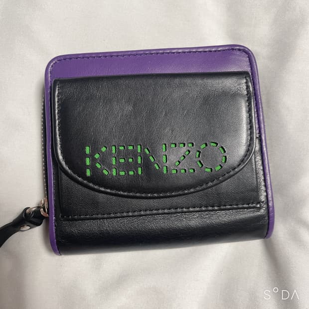 겐조 가죽 반지갑