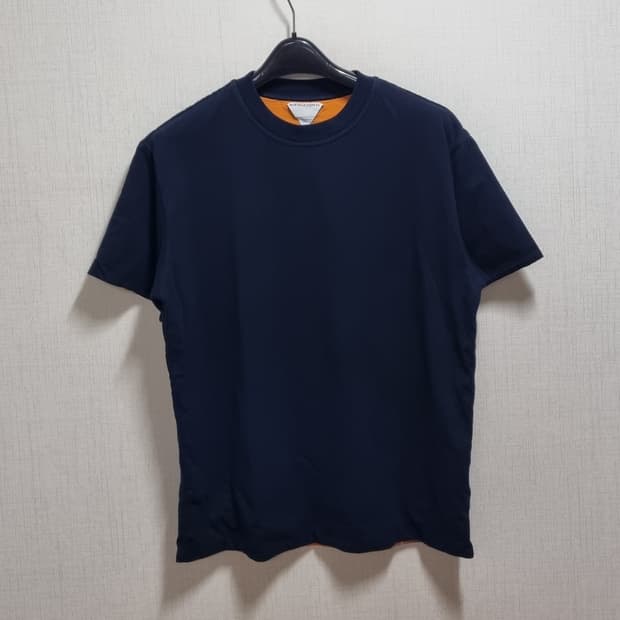 ( L ~ XL ) 보테가베네타 네이비 무지 반팔 티셔츠