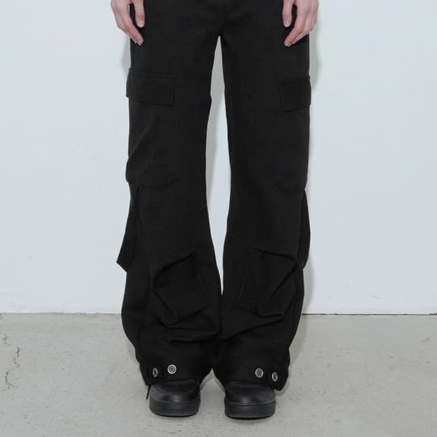 보헤미안 서울 스트랩 카고 스웻 팬츠 S 택포