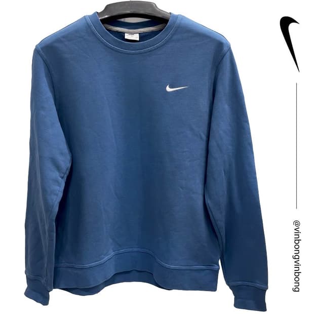 나이키 스우시 맨투맨(블루)