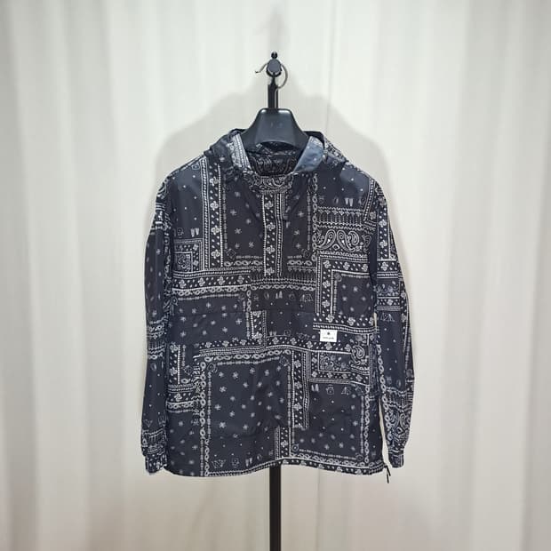 스노우피크 페이즐리 패턴 아노락 M