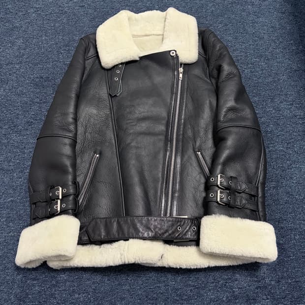 빈티지 양털 무스탕 자켓