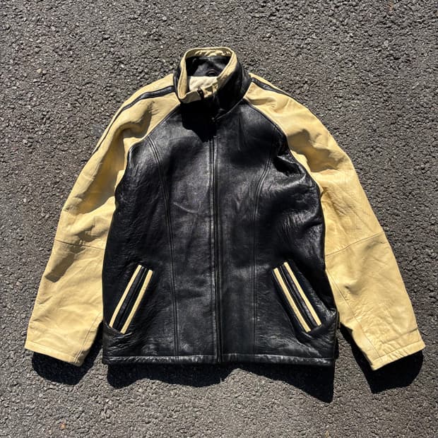 SHARPER IMAGE 레더 자켓