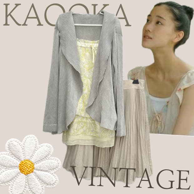 💛하구미의 페어리 모리걸 코디세트💛 페이즐 슬리브리스 로맨틱 러블리