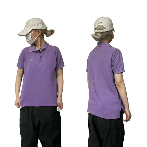 라코스테 퍼플 카라 반발티