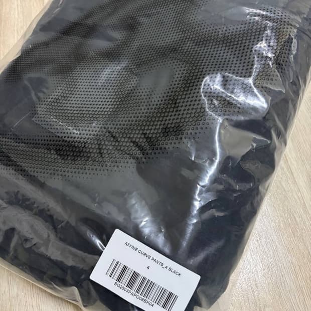 산산기어 어파인 커브팬츠 4size 