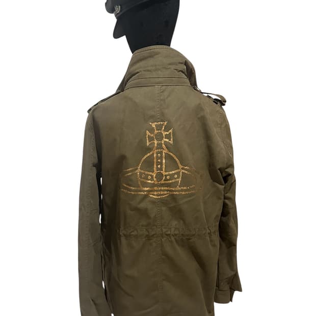 비비안웨스트우드 orb 밀리터리 야상 자켓