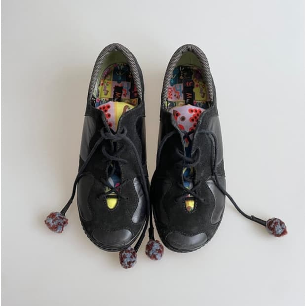 빈티지 패턴 슈즈