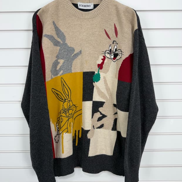 ICE BERG 아이스 버그 벅스버니 니트 (Made In Italy) 