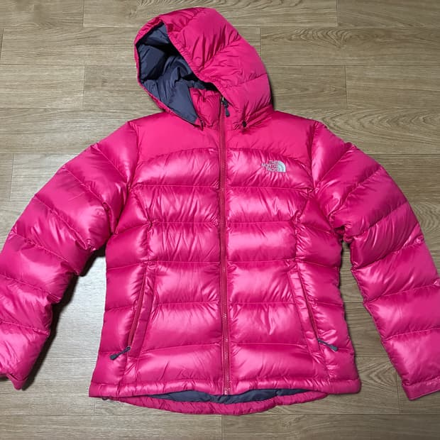 XL) 노스페이스 눕시2 다운자켓 미노이 패딩 핑크