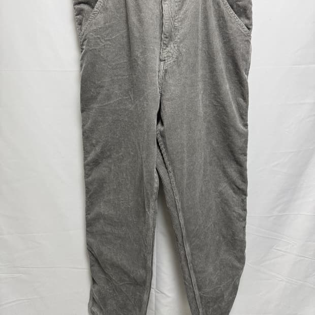 [34/32] 칼하트WIP 싱글니 팬츠 코듀로이 MISTY GREY