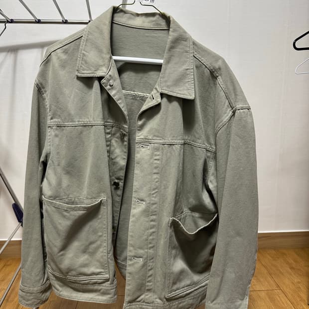 마인드브릿지 유스 카키색 자켓 100