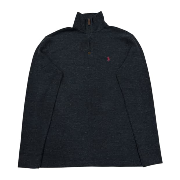 폴로 랄프로렌 포니 하프집업 풀오버 긴팔티 S