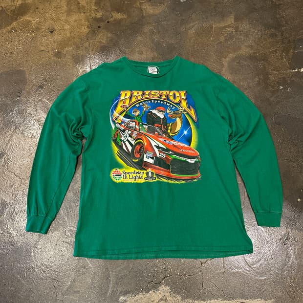 DELTA 델타 빈티지 레이싱 그래픽 롱슬리브 L/S