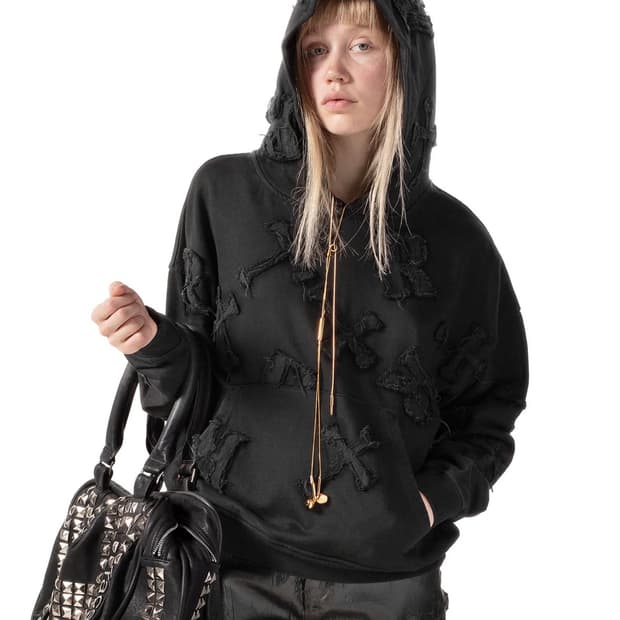 레이서 월드와이드 블랙 패치 후디 xl사이즈