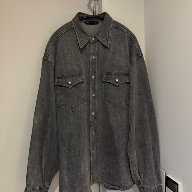 르마드 웨스턴데님 스냅셔츠 3사이즈