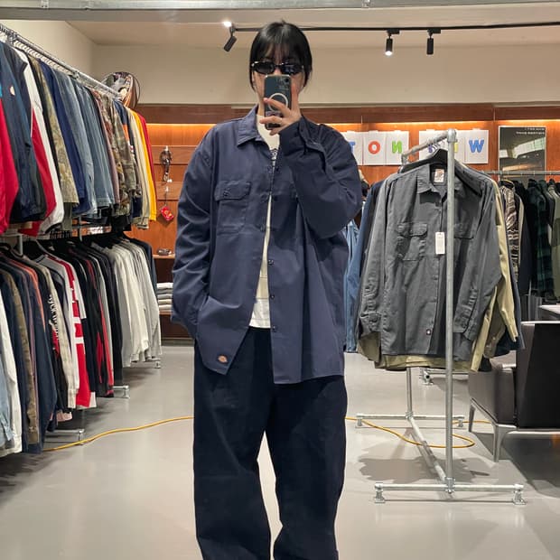 디키즈 워크 셔츠