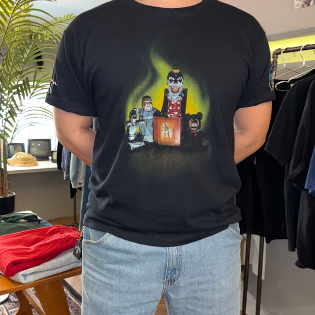 00‘s Demonic Toys movie print promo T-sh