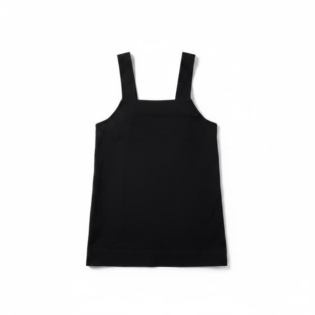 DEBB블랙 끈나시 미니 원피스 