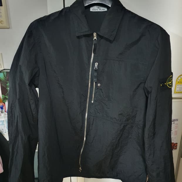 스톤아일랜드25년 나일론메탈 오버셔츠XL
