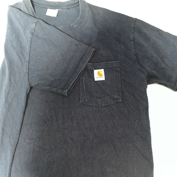 칼하트 포켓 반팔티 네이비