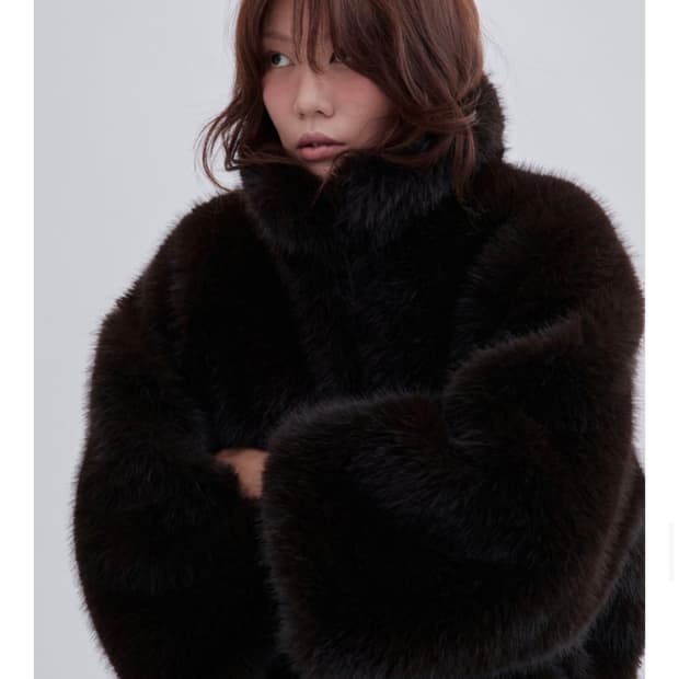 플랙 x 소쟌 퍼 자켓