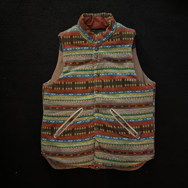 리버시블 빈티지 베스트